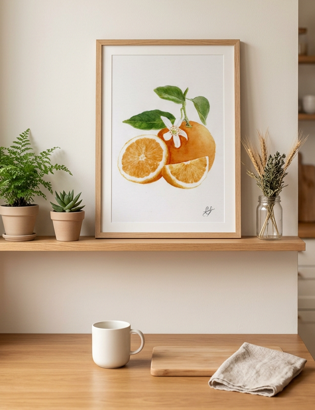 Mandarin Illustration