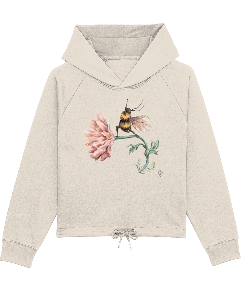 Watercolour Yoga Bee Hoodie
