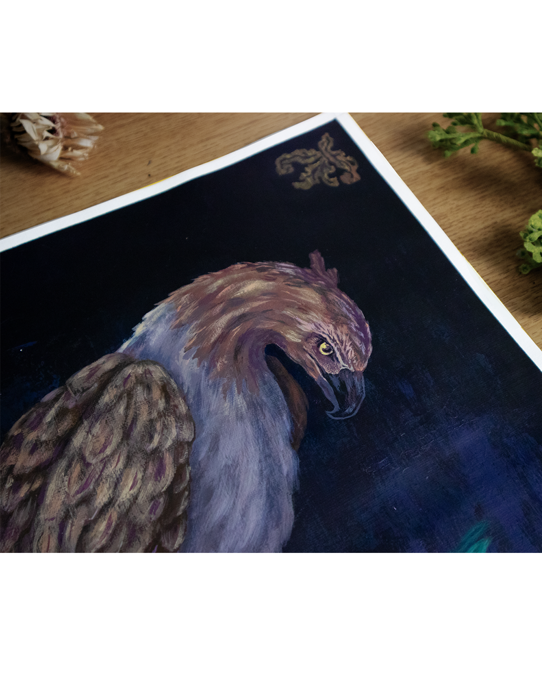 The Phoenix & Olive Branch | Print