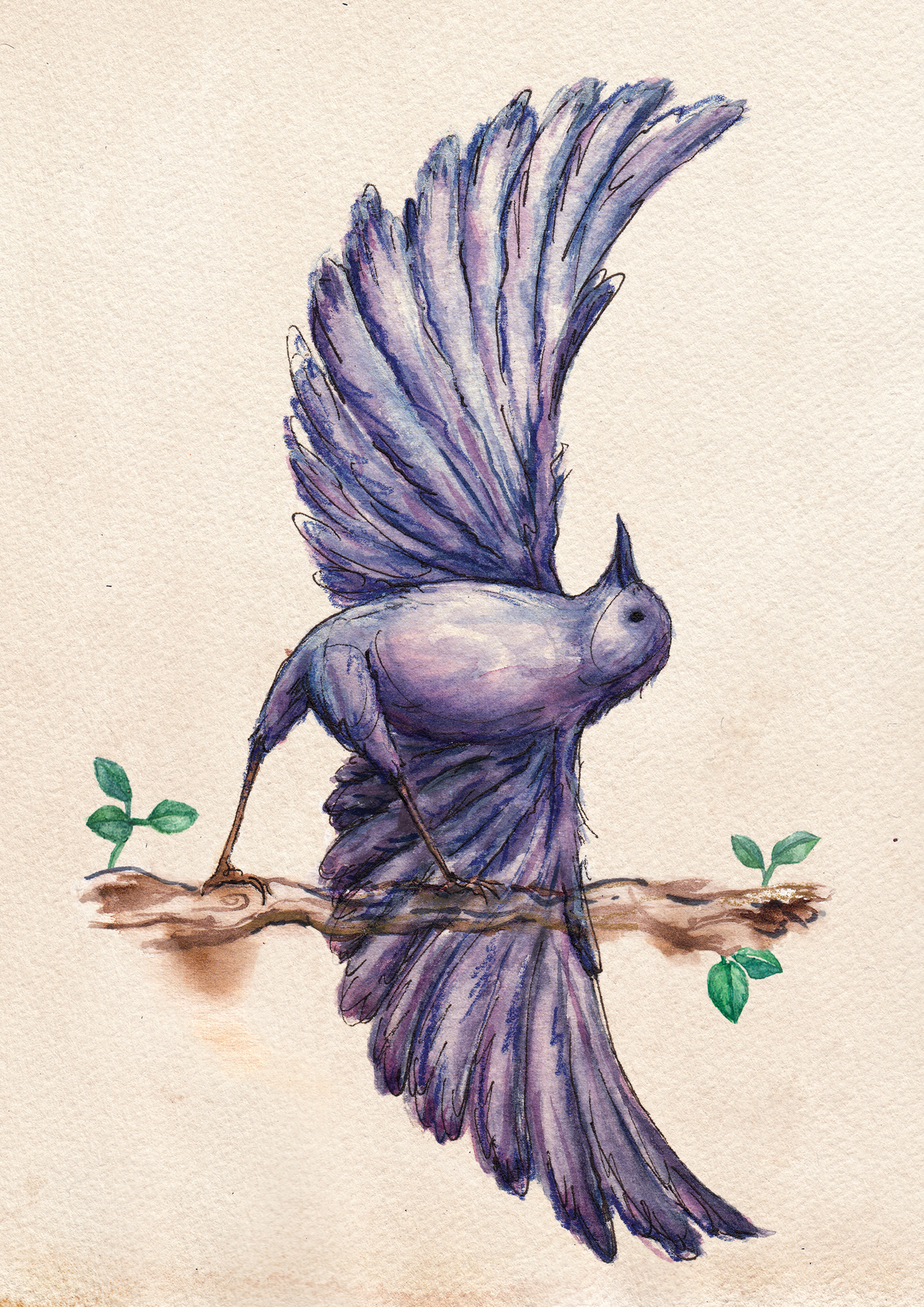 Yoga Bird | Print