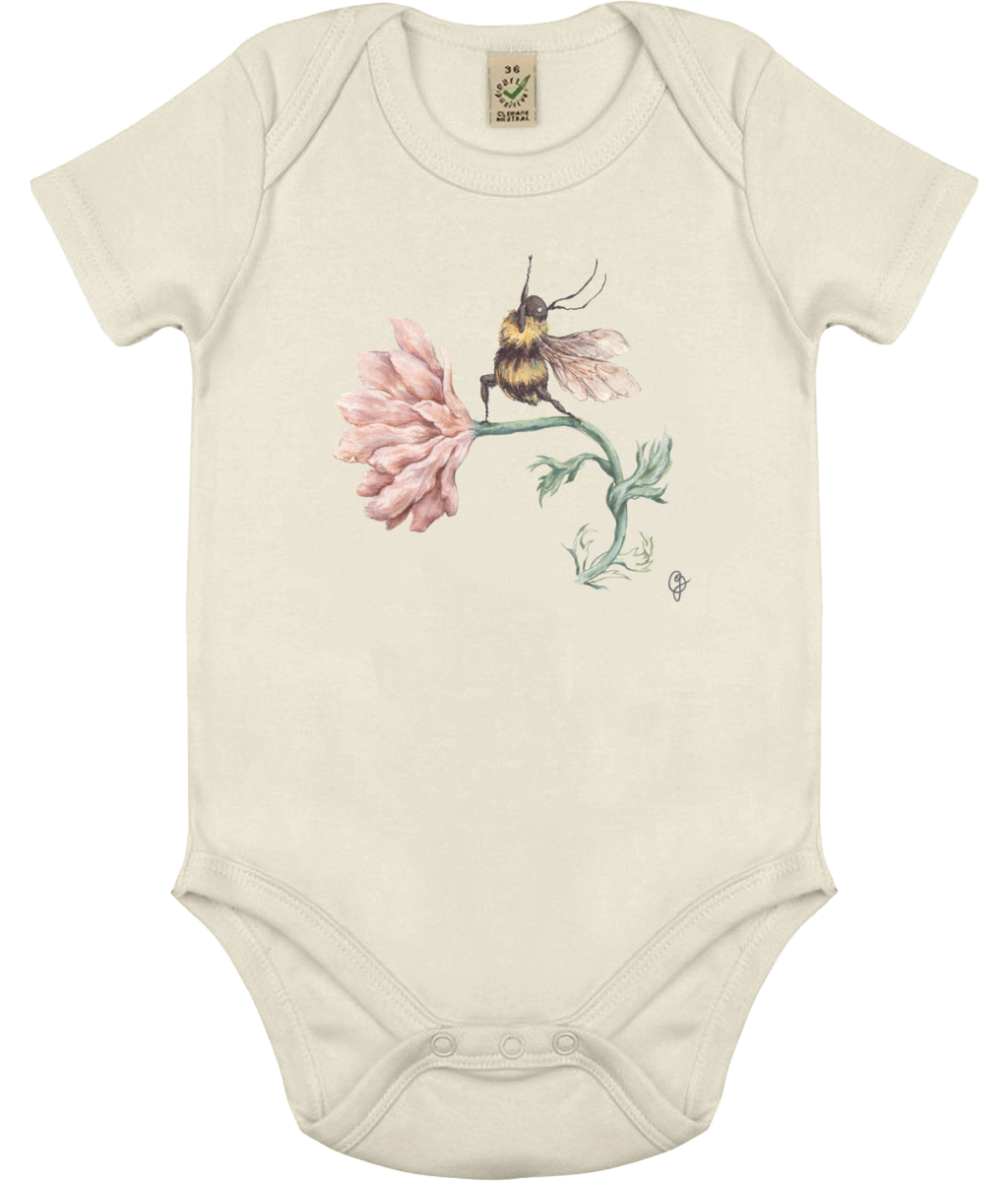Yoga Bee Baby Romper