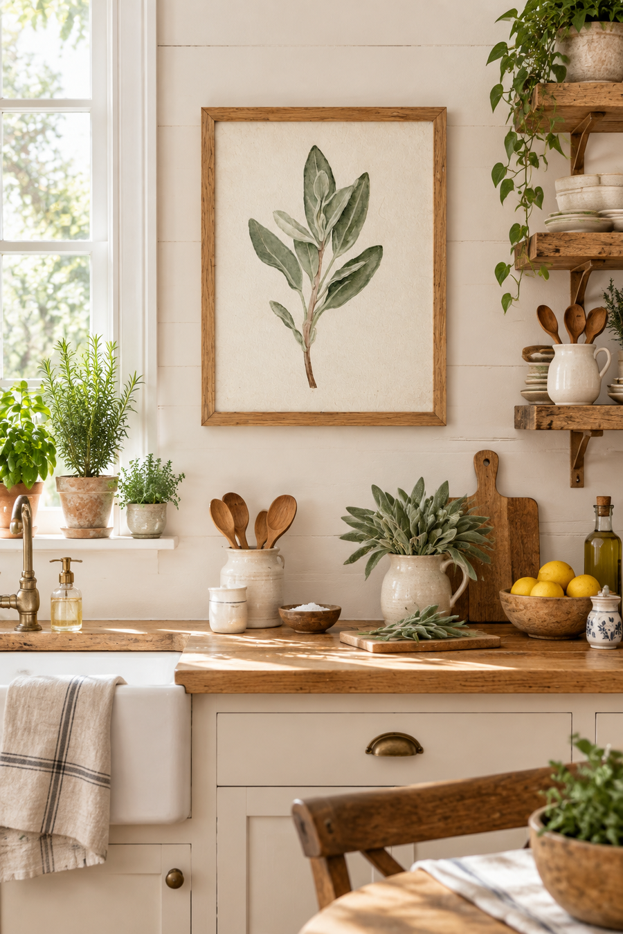 Sage Botanical Print