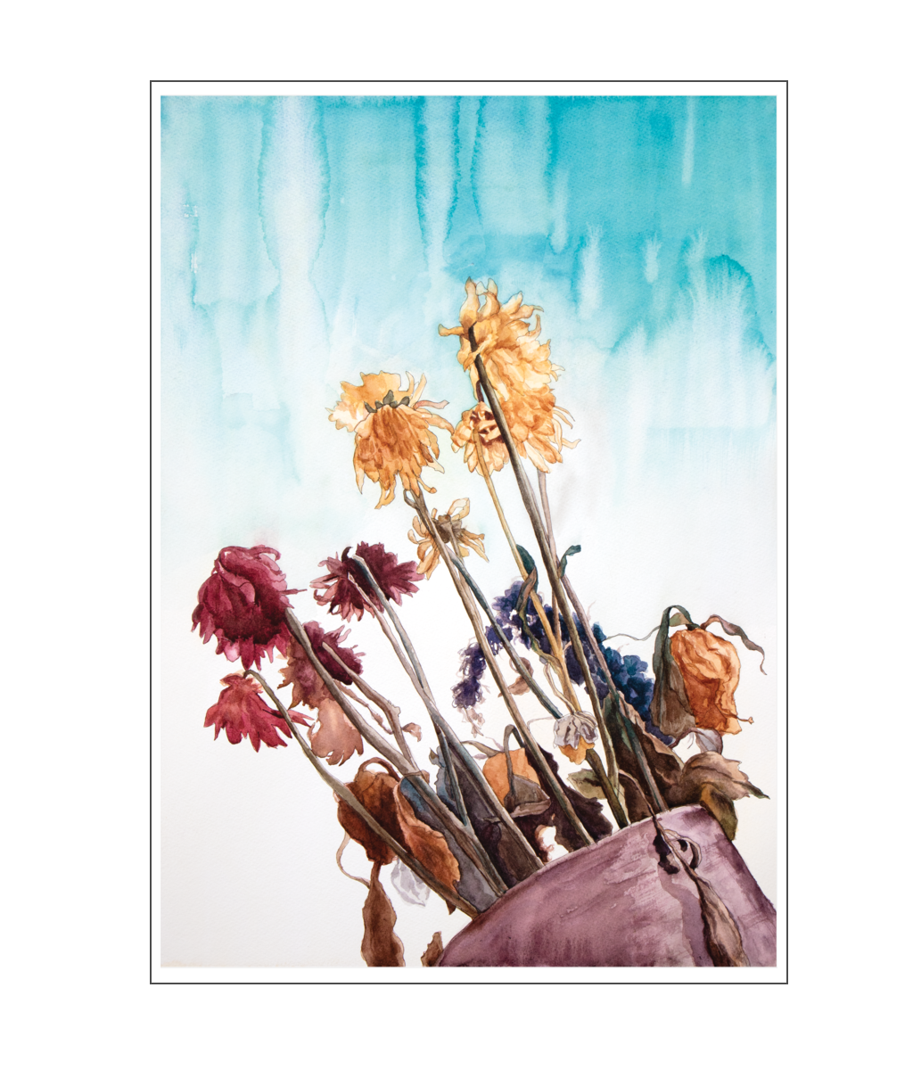 Dried Flowers | Art Poster A3