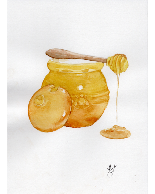 Honey Illustration