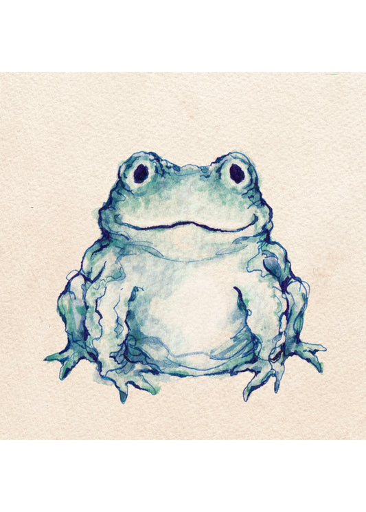Toad Illustration | Watercolour