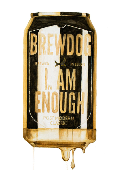 BrewDog Gold Can | Print