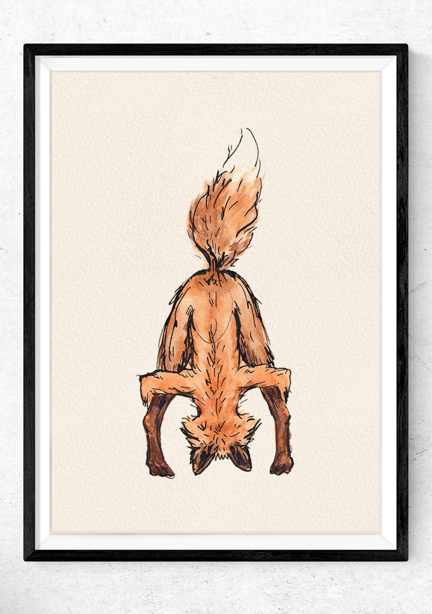 Yoga Fox | Print