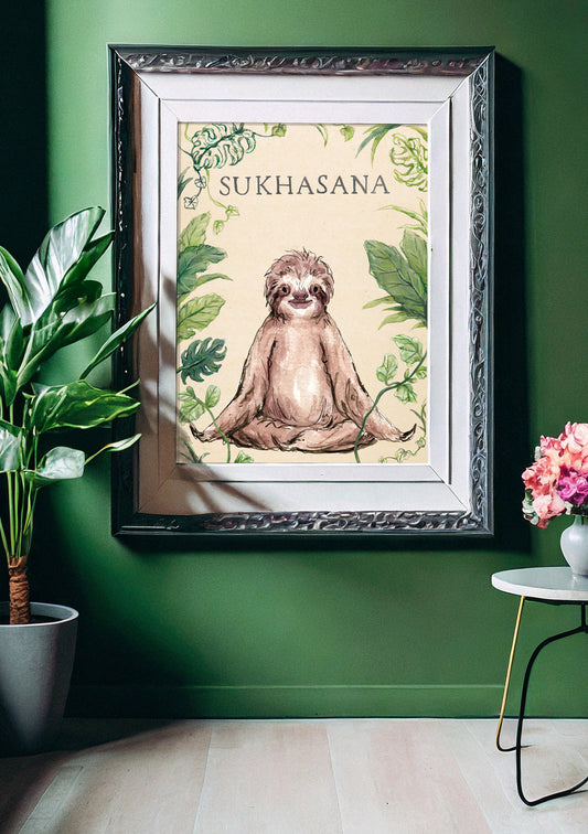 Yoga Sloth | Print