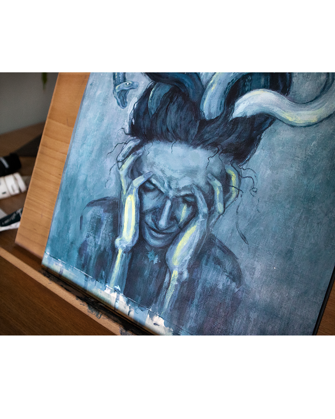 Forgiving Medusa | Original Painting - SOLD