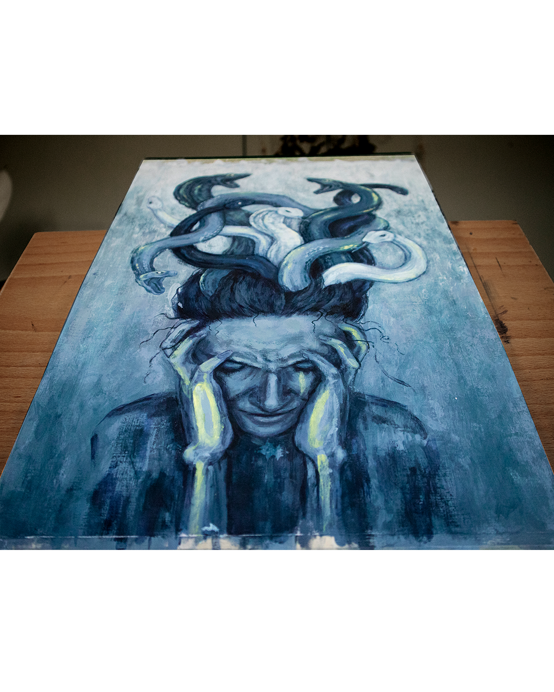 Forgiving Medusa | Original Painting - SOLD