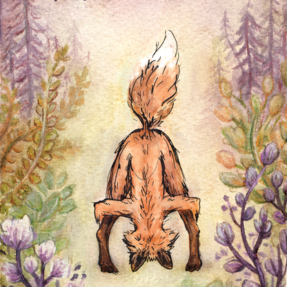 Yoga Fox | Print