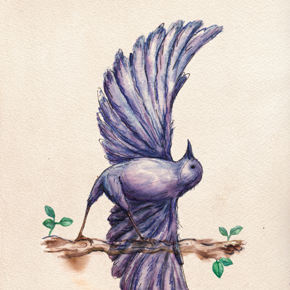 Yoga Bird | Print