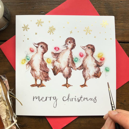 Christmas Dancing Ducklings